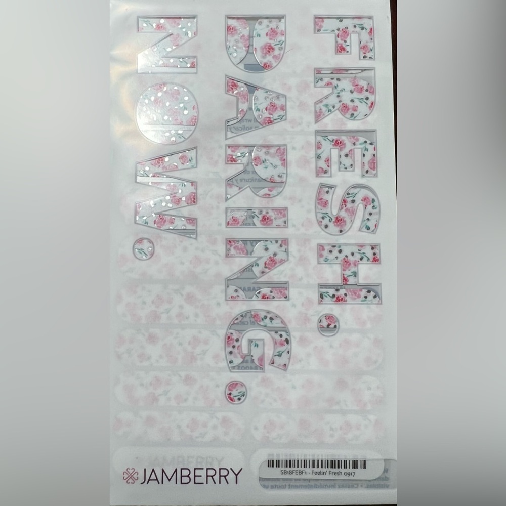 Jamberry Nail Wraps - Feelin' Fresh